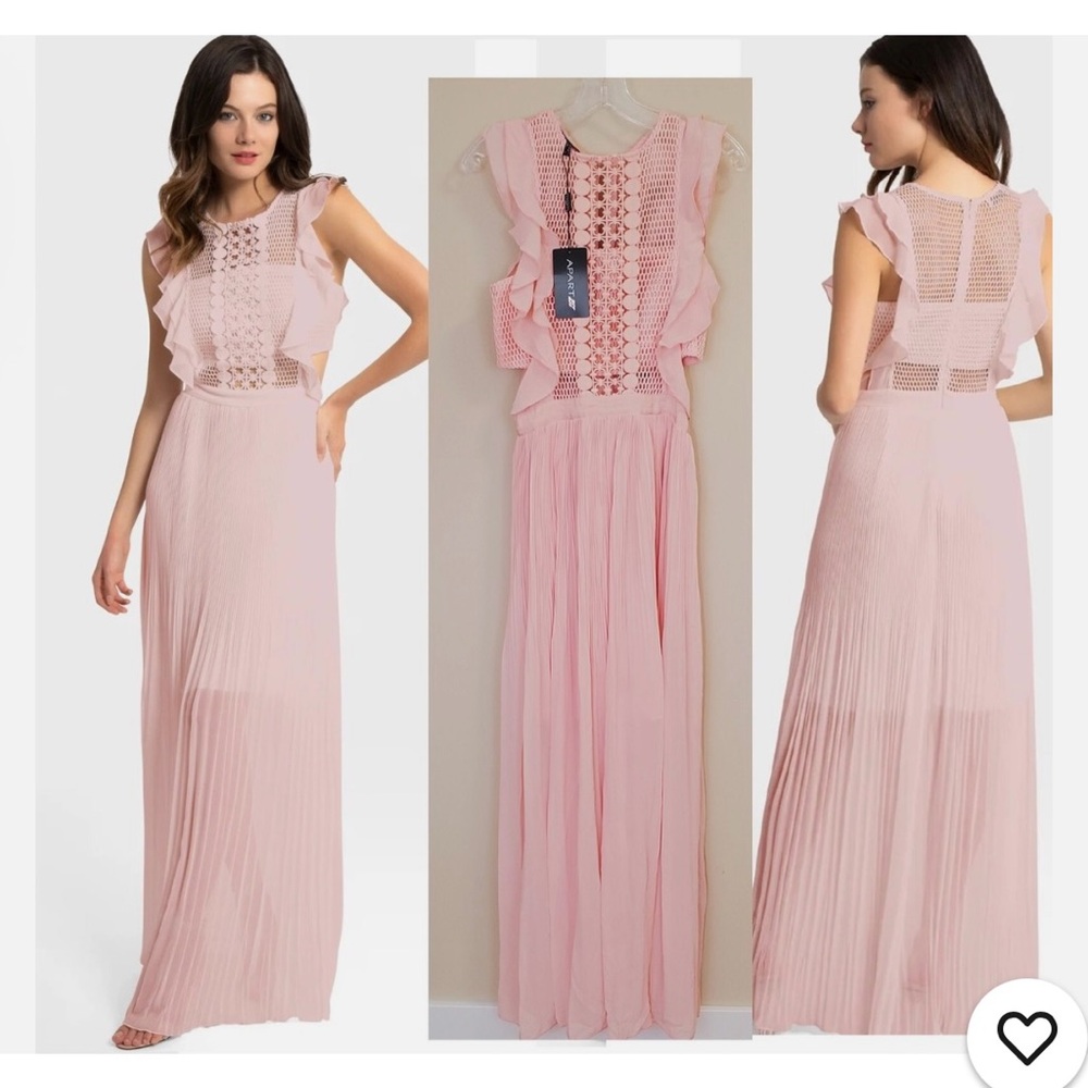 APART light Pink Maxi Dress